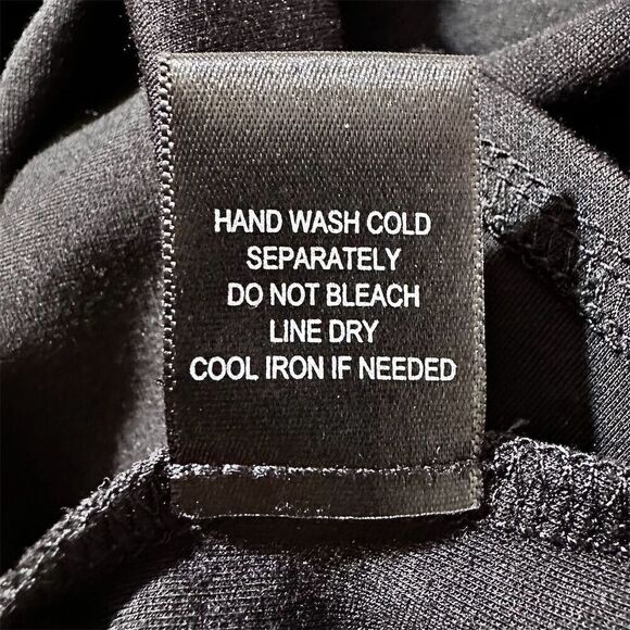 Ro & De Black Dressy Sleeveless Top Back Zipper Back Sheer Diamond Mesh Cutouts - Picture 9 of 9